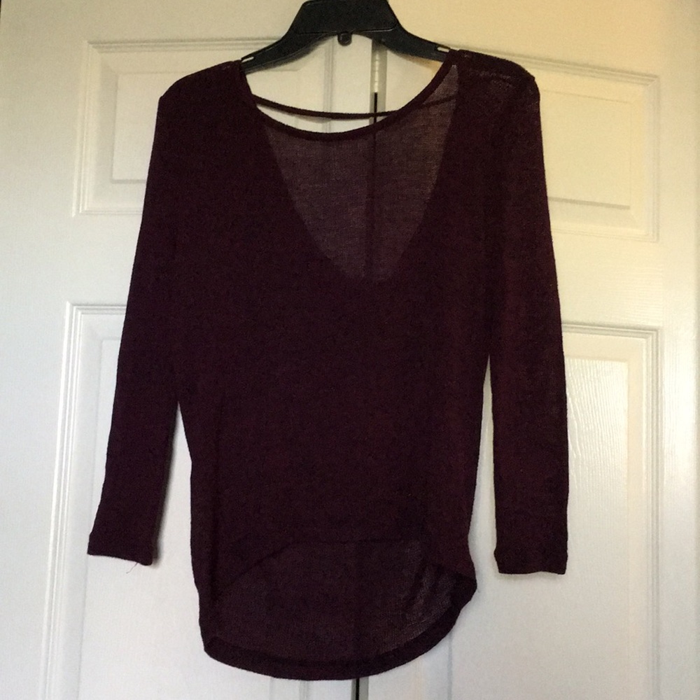 Maroon sweater